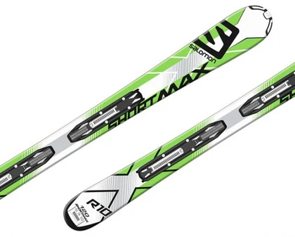 Salomon Beste Test Shortmax short ski's wit