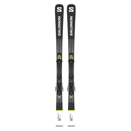 Salomon E S/Max 8 R:15 sportcarve ski's zwart