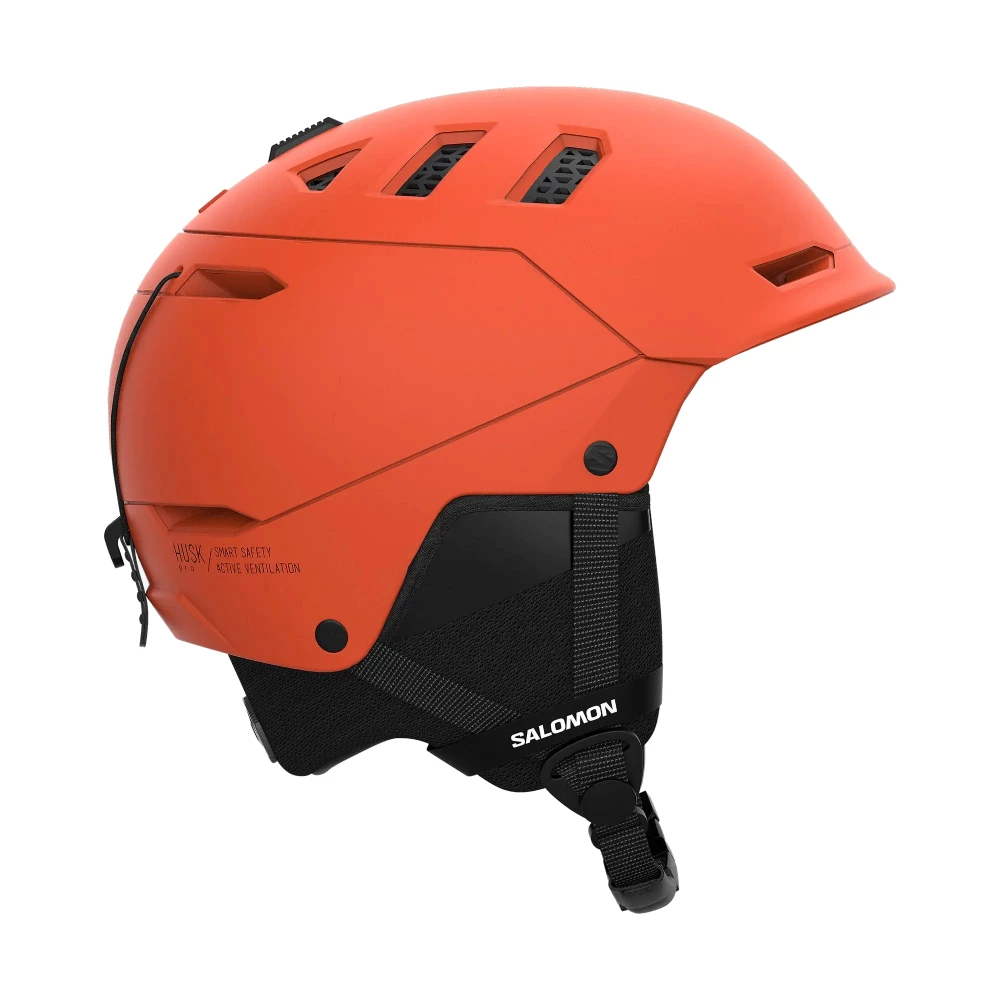 Salomon Husk Pro Orange ski helm