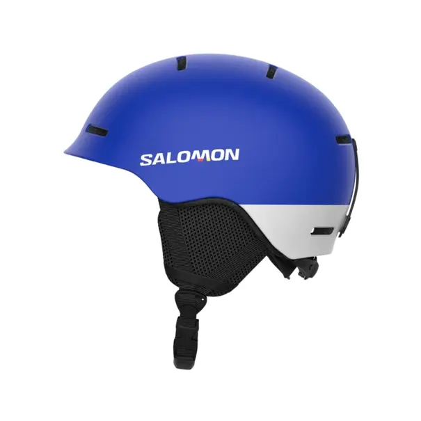 Salomon Orka Race Blue skihelm junior blauw