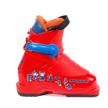 Salomon Salomon T1 kinder skischoenen rood