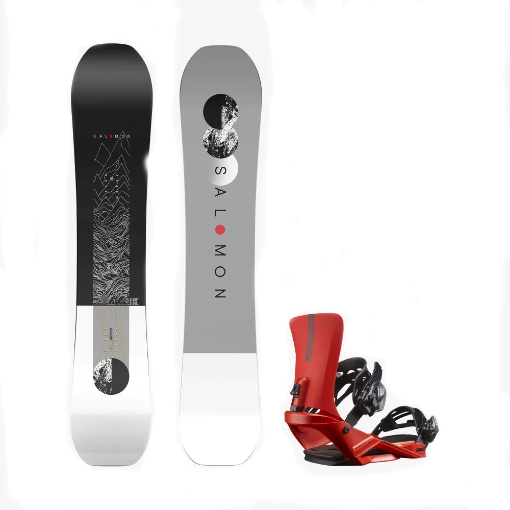 Salomon Sight Set Snowboard Set Heren Zwart
