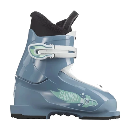 Salomon T1 skischoenen junior midden grijs