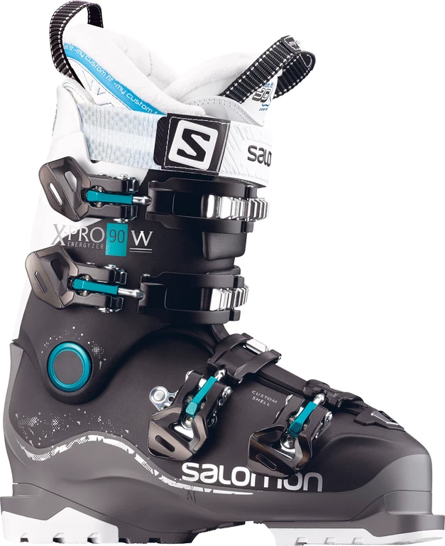 Ik was verrast koelkast Waardig Salomon X Pro 90 woman skischoenen dames zwart van skischoenen