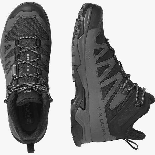 Salomon X Ultra 4 Mid wandelsneakers heren zwart