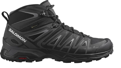 Salomon X Ultra Pioneer Mid GTX wandelsneakers heren zwart