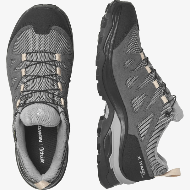 Salomon X Ultra Pioneer Mid GTX wandelsneakers heren zwart