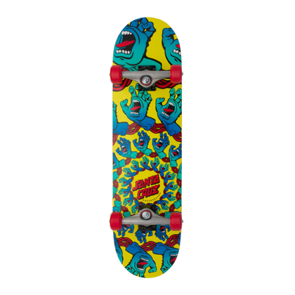 Santa cruz Mandala Hand Large 8.25 skateboard complete wit