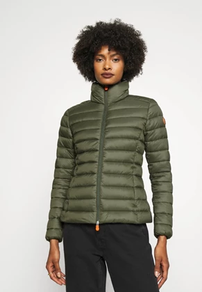 Save The Duck Carly casual winterjas dames groen