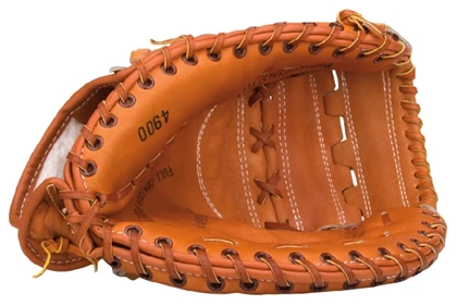 Schreuders Sport Base honkbal handschoen set bruin