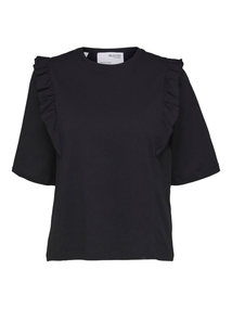 Selected Femme dames shirt zwart