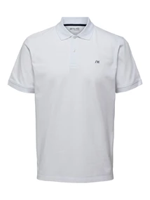 Selected Homme polo he wit