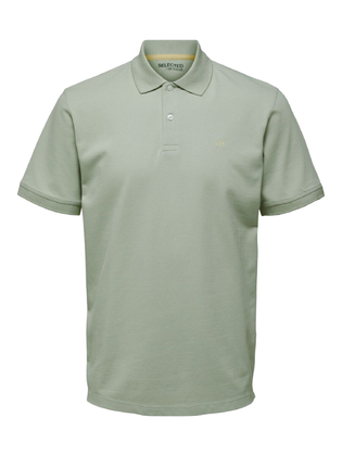 Selected Homme polo heren zand