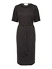 Selected SLFIVY 2/4 BEACH DRESS SOLID M casual jurk dames zwart