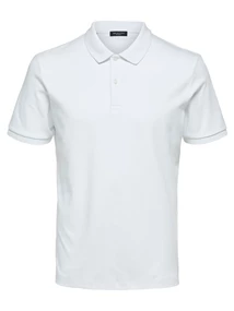 Selected SS Polo B heren polo wit