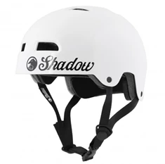 Shadow conspiracy Classic Gloss White bmx/skate helm wit