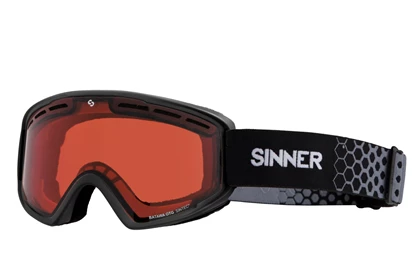 Sinner Beste Koop voor Brildragers ski bril voor brildragers zwart