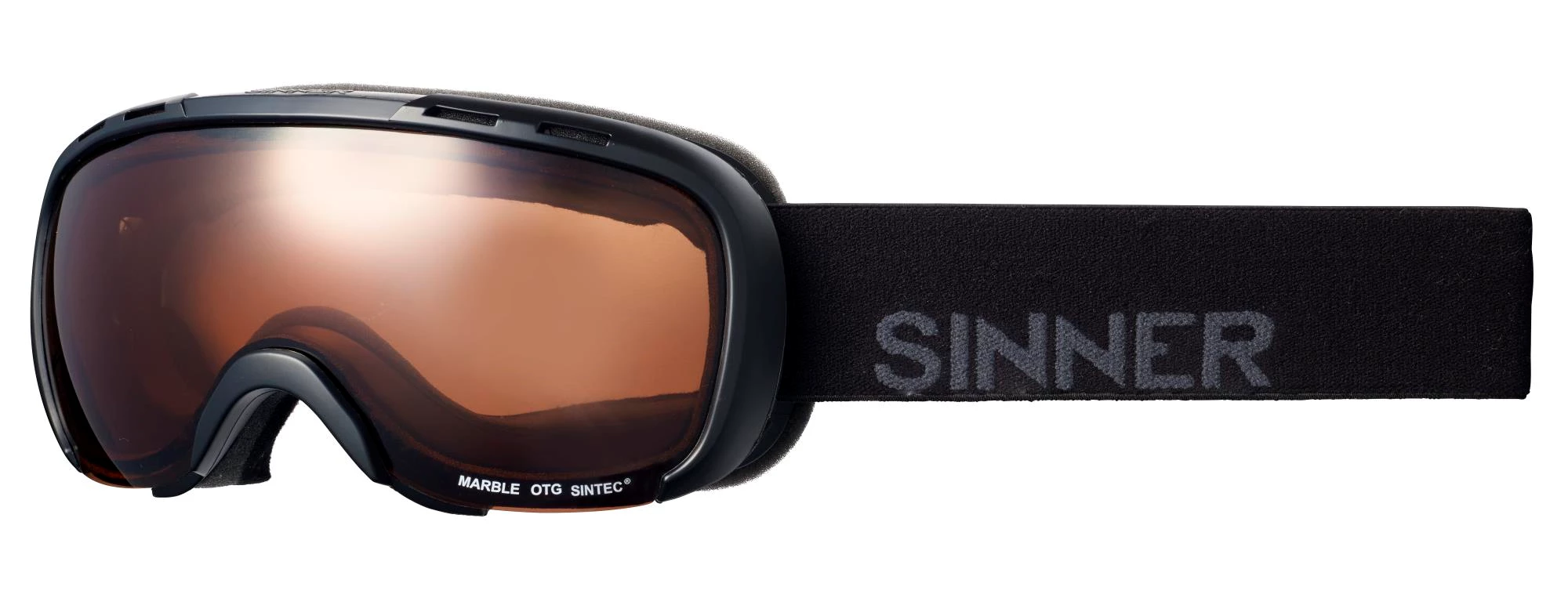 Sinner Marble OTG ski bril voor brildragers