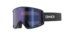 Sinner Sin Valley+Free Lens skibril zwart
