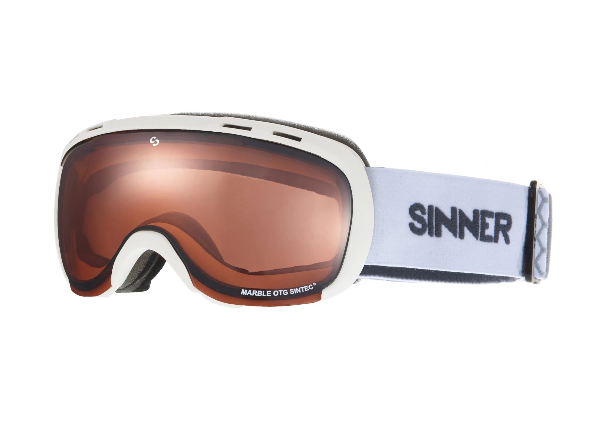 Sinner Voor Brildragers Marble ski bril voor brildragers