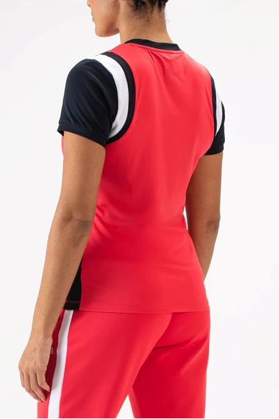 Sjeng Sports Inana tennis shirt dames rood
