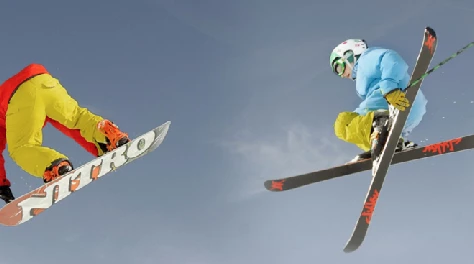 Skiën vs Snowboarden 