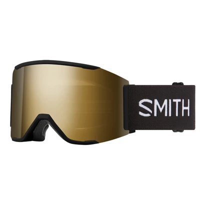 Smith Squad S Mag Chromopop skibril zwart