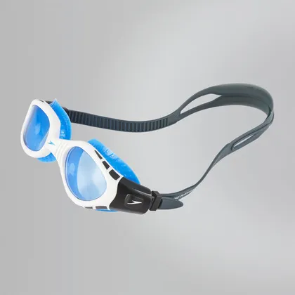 Speedo Futura Biofuse zwembril licht grijs