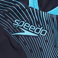 Speedo Medley Logo 1P badpak dames zwart dessin
