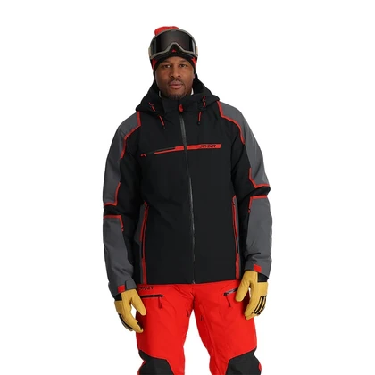 Spyder Titan ski jas heren zwart