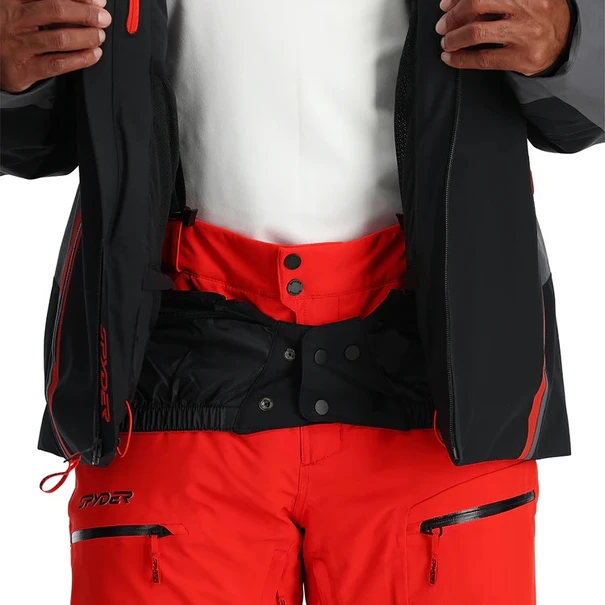 Spyder Titan ski jas heren zwart