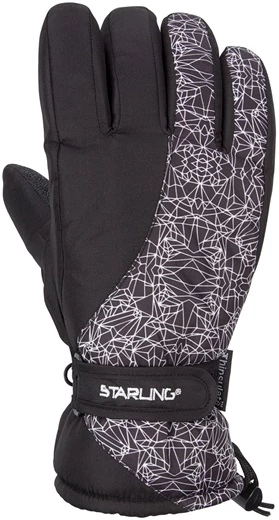 Starling Mirre ski handschoenen vinger jr j+m zwart
