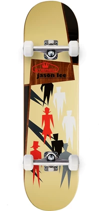 Stereo Jason Lee Shadowgraph skateboard deck beige