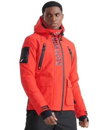 Super Dry Ultimate Rescue ski jas heren rood