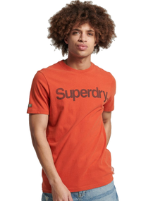Super Dry Vintage CL Classic heren t-shirt oranje