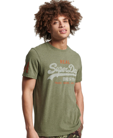Super Dry Vintage VL Classic heren t-shirt groen