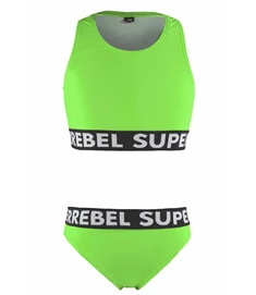 Super Rebel Tanktop meisjes bikini groen