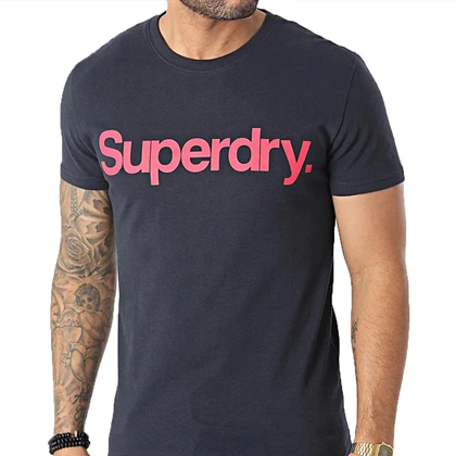 Superdry CL casual t-shirt heren marine