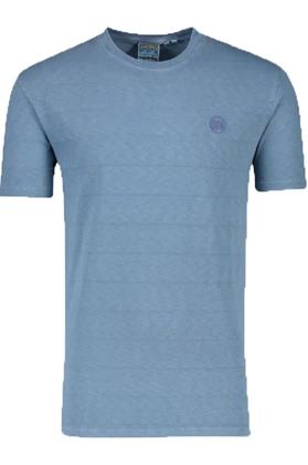 Superdry Vintage Texture t-shirt heren blauw