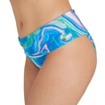 Ten Cate Flipover bikini slip dames blauw dessin