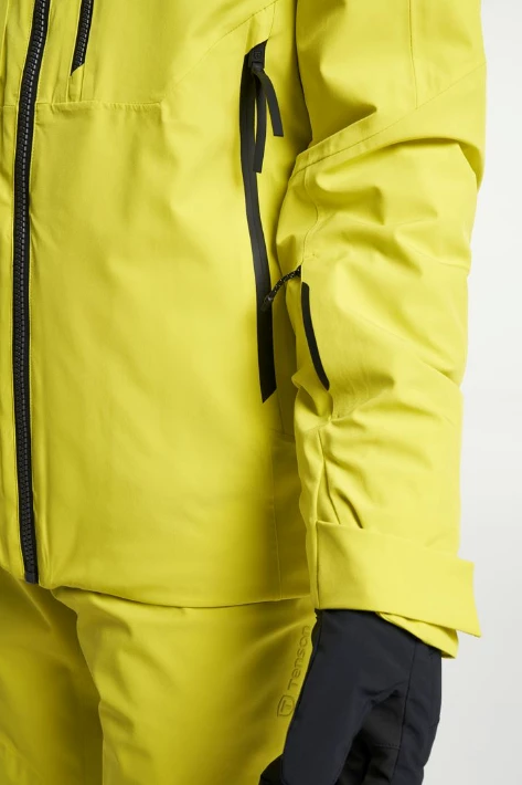 Tenson Prime Pro ski jas heren geel