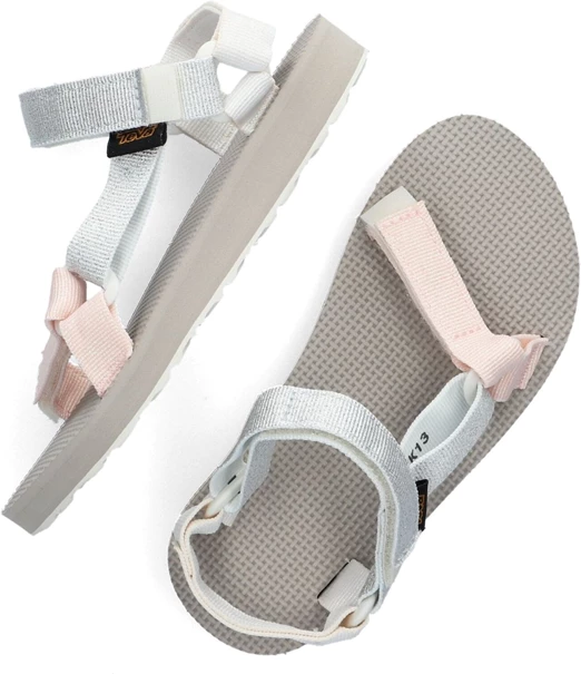 Teva K Original Universal sandalen meisjes zilver