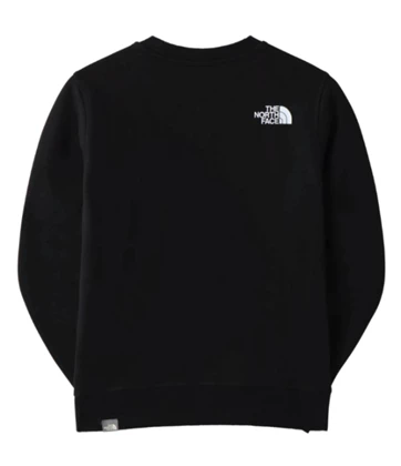 The North Face Box Crew sweater casual jongens zwart