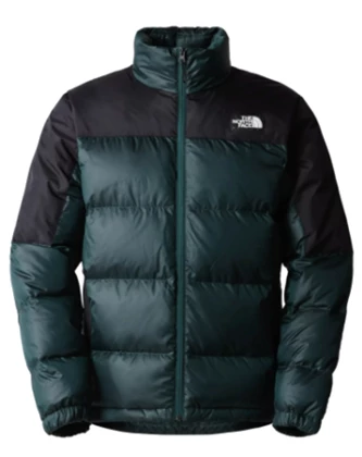 The North Face Diablo Recycled Down casual winterjas heren groen dessin