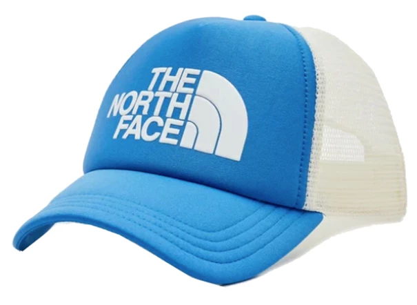 The North Face Logo Trucker skate cap blauw