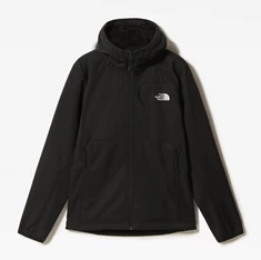 The North Face Quest HD softshell winter jas he zwart