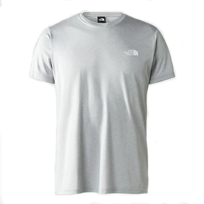 The North Face Reaxion Red Box casual t-shirt heren grijs