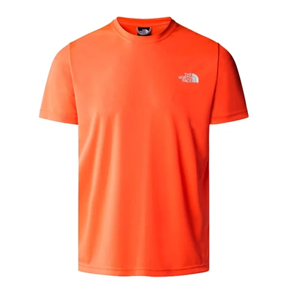 The North Face Reaxion Red Box casual t-shirt heren oranje