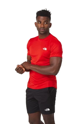 The North Face Reaxion t-shirt heren rood