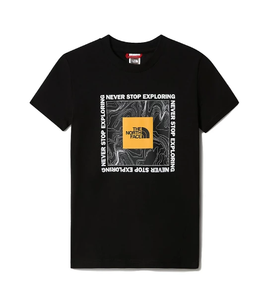 The North Face S/S Box casaul t-shirt jo